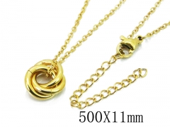 HY Wholesale Stainless Steel 316L Necklaces-HY59N0013LF