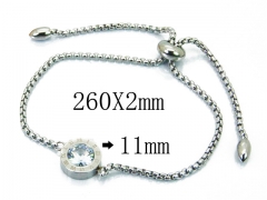 HY Wholesale stainless steel Fashion Bracelet-HY59B0619OA