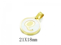 HY Wholesale 316L Stainless Steel Pendant-HY12P0922JLQ