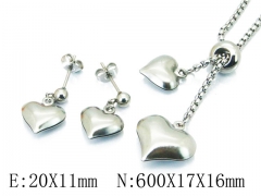 HY Wholesale 316L Stainless Steel Lover jewelry Set-HY59S1535OQ