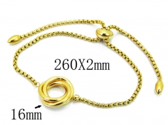 HY Wholesale stainless steel Fashion Bracelet-HY59B0622HRR