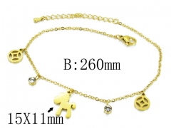 HY Wholesale stainless steel Fashion Bracelet-HY32B0155OL