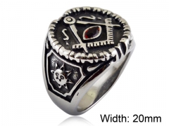 HY Wholesale 316L Stainless Steel Rings-HY0014R242