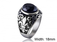 HY Wholesale 316L Stainless Steel Rings-HY0014R146