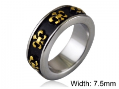 HY Wholesale 316L Stainless Steel Rings-HY0014R202