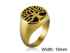 HY Wholesale 316L Stainless Steel Rings-HY0014R139