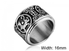 HY Wholesale 316L Stainless Steel Rings-HY0014R064