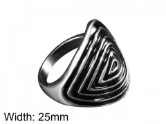 HY Wholesale 316L Stainless Steel Rings-HY005R054