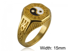 HY Wholesale 316L Stainless Steel Rings-HY0014R091