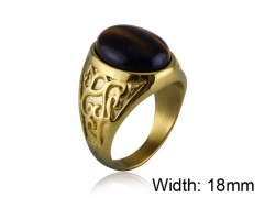 HY Wholesale 316L Stainless Steel Rings-HY0014R031