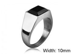 HY Wholesale 316L Stainless Steel Rings-HY0014R062