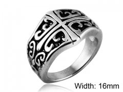 HY Wholesale 316L Stainless Steel Rings-HY0014R140