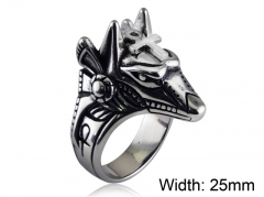 HY Wholesale 316L Stainless Steel Rings-HY0014R098