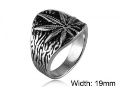 HY Wholesale 316L Stainless Steel Rings-HY0014R076