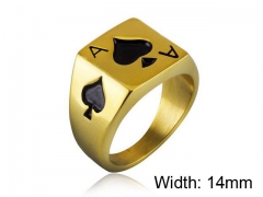 HY Wholesale 316L Stainless Steel Rings-HY0014R078