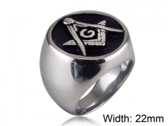 HY Wholesale 316L Stainless Steel Rings-HY0014R181