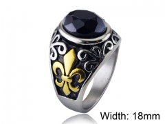 HY Wholesale 316L Stainless Steel Rings-HY0014R145