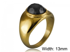 HY Wholesale 316L Stainless Steel Rings-HY0014R111