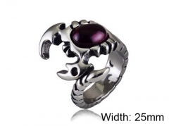 HY Wholesale 316L Stainless Steel Rings-HY0014R093