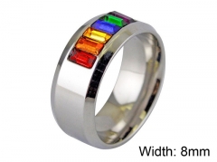 HY Wholesale 316L Stainless Steel Rings-HY0014R069