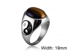 HY Wholesale 316L Stainless Steel Rings-HY0014R045