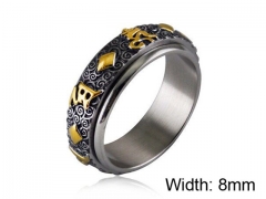 HY Wholesale 316L Stainless Steel Rings-HY0014R072