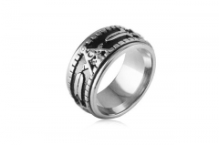 HY Wholesale 316L Stainless Steel Rings-HY0014R034