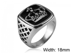 HY Wholesale 316L Stainless Steel Rings-HY0014R042