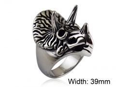 HY Wholesale 316L Stainless Steel Rings-HY0014R231