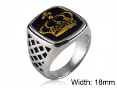 HY Wholesale 316L Stainless Steel Rings-HY0014R043