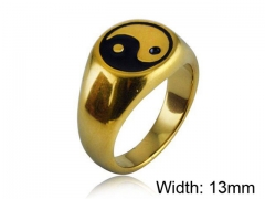 HY Wholesale 316L Stainless Steel Rings-HY0014R010