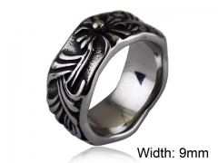 HY Wholesale 316L Stainless Steel Rings-HY0014R196