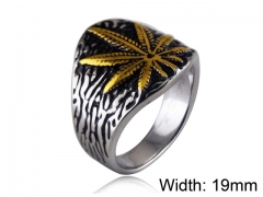 HY Wholesale 316L Stainless Steel Rings-HY0014R075