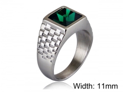 HY Wholesale 316L Stainless Steel Rings-HY0014R104