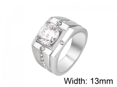 HY Wholesale 316L Stainless Steel Rings-HY0013R560