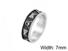 HY Wholesale 316L Stainless Steel Rings-HY0013R325