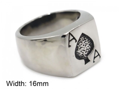 HY Wholesale 316L Stainless Steel Rings-HY0019R395