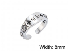 HY Wholesale 316L Stainless Steel Rings-HY0013R348