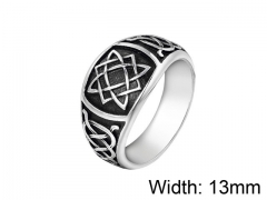 HY Wholesale 316L Stainless Steel Rings-HY0013R527