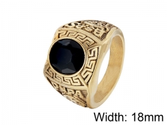 HY Wholesale 316L Stainless Steel Rings-HY0013R602