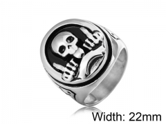 HY Wholesale 316L Stainless Steel Rings-HY0013R499