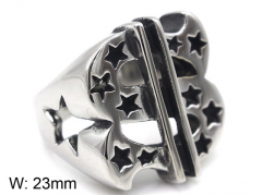 HY Wholesale 316L Stainless Steel Rings-HY0019R310