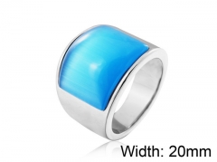 HY Wholesale 316L Stainless Steel Rings-HY0013R523