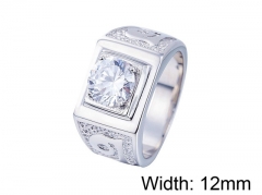 HY Wholesale 316L Stainless Steel Rings-HY0013R594