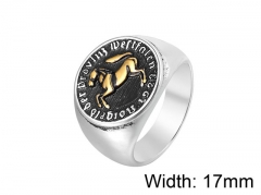 HY Wholesale 316L Stainless Steel Rings-HY0013R417