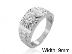 HY Wholesale 316L Stainless Steel Rings-HY0013R513