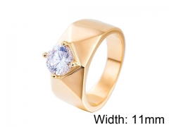 HY Wholesale 316L Stainless Steel Rings-HY0013R494