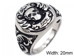 HY Wholesale 316L Stainless Steel Rings-HY0019R387