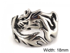 HY Wholesale 316L Stainless Steel Rings-HY0019R327