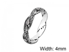 HY Wholesale 316L Stainless Steel Rings-HY0013R661